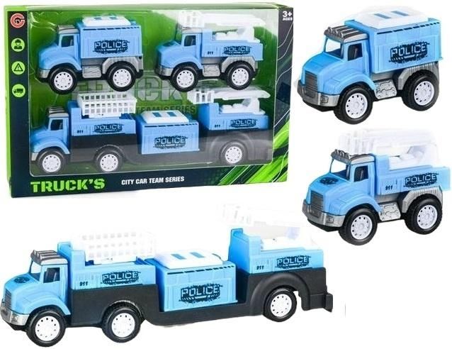 Zestaw aut policyjnych - model lub pojazd