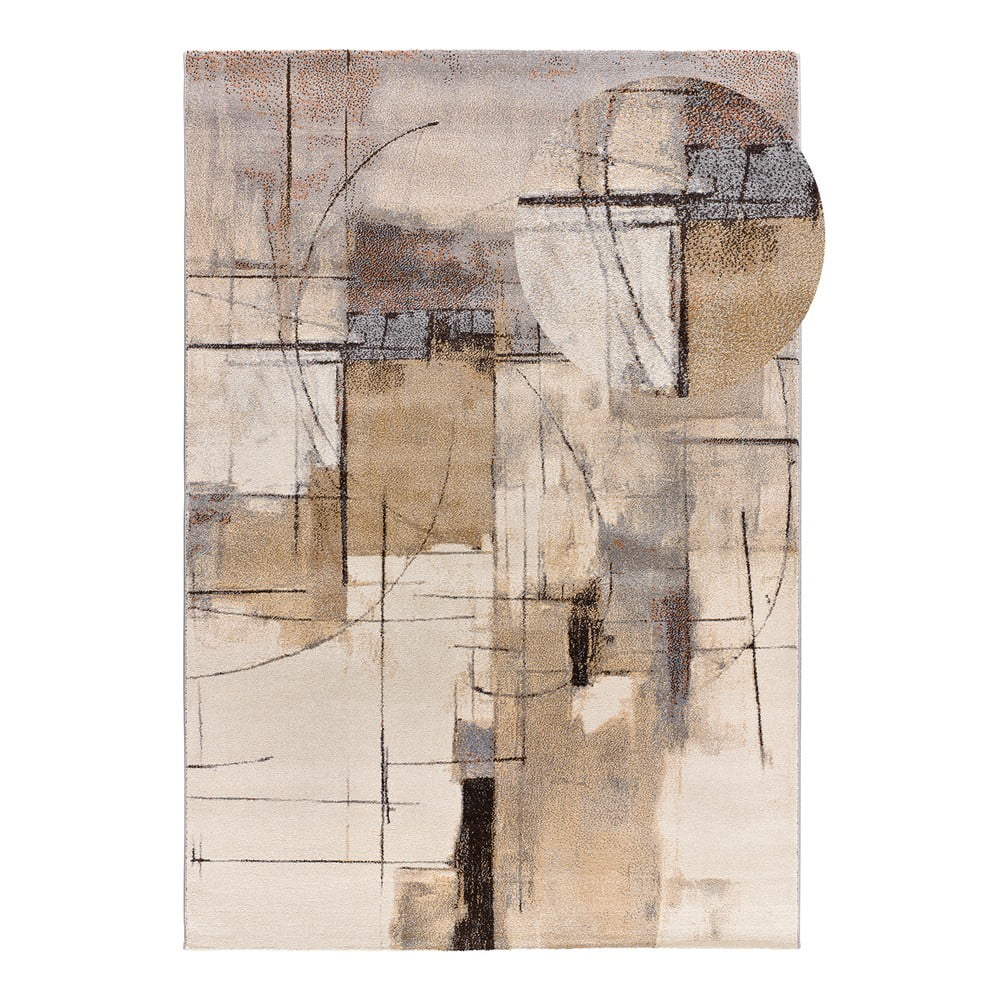 Szaro-beżowy dywan 133x190 cm Beruti – Universal