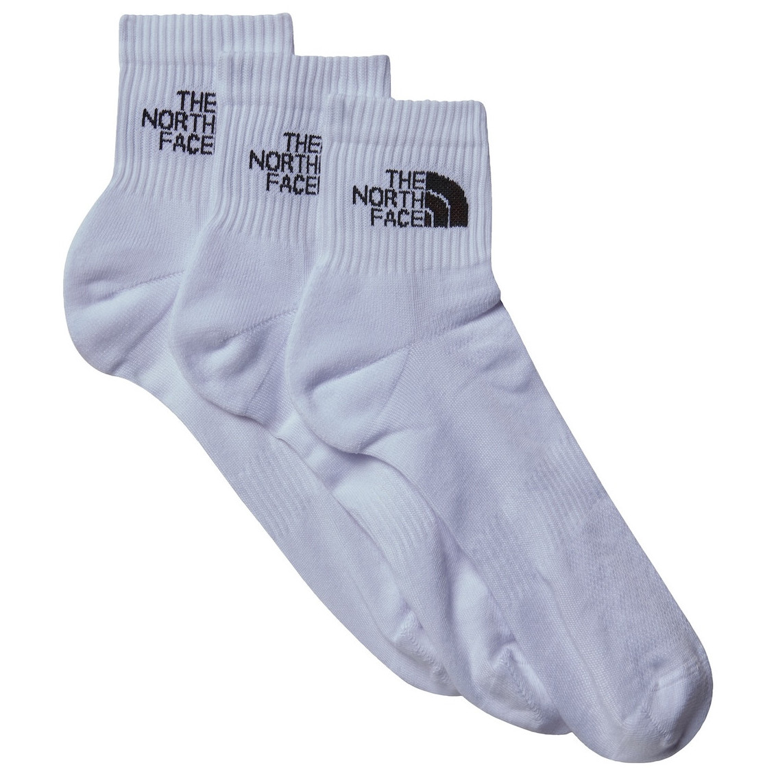 Skarpety męskie The North Face Multi Sport Cush Quarter Sock 3P Rozmiar skarpet: M / Kolor: biały