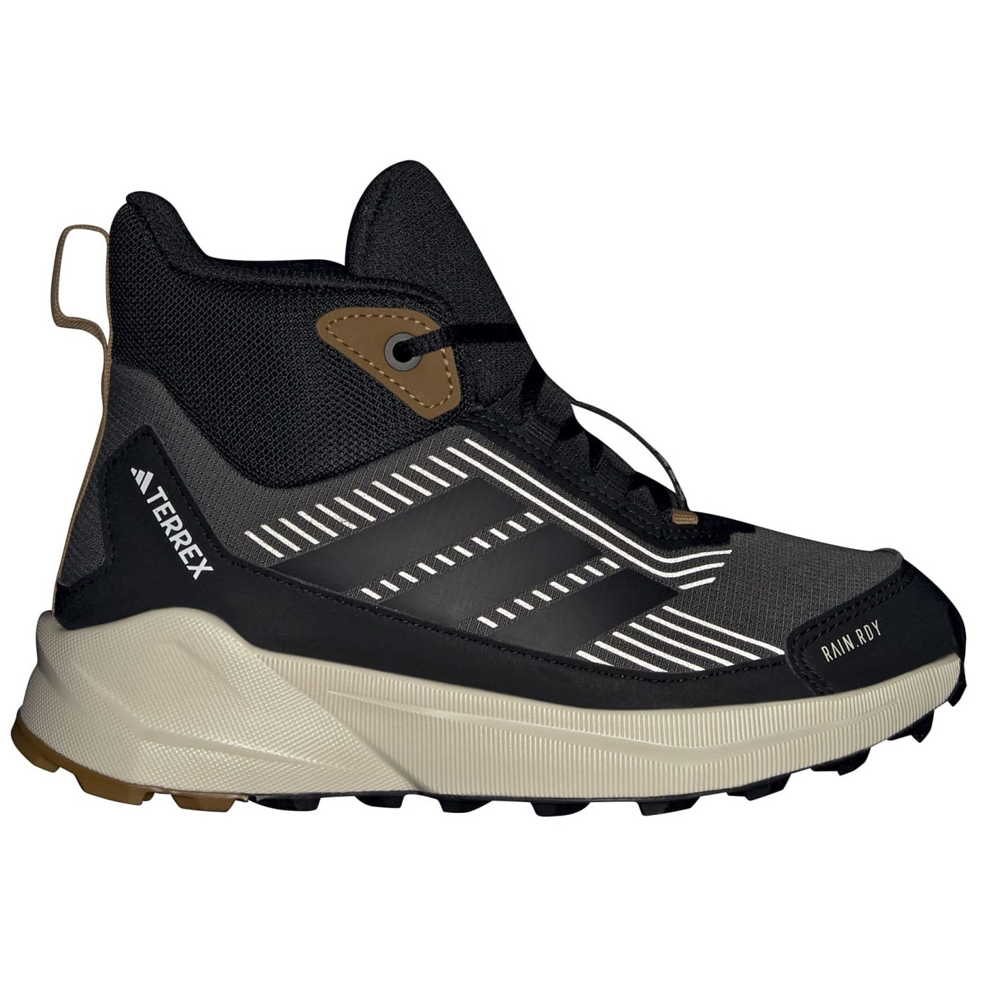 Buty dziecięce Adidas Terrex Trailmaker 2 Mid Cp K Rozmiar butów (UE): 32 / Kolor: brązowy/szary