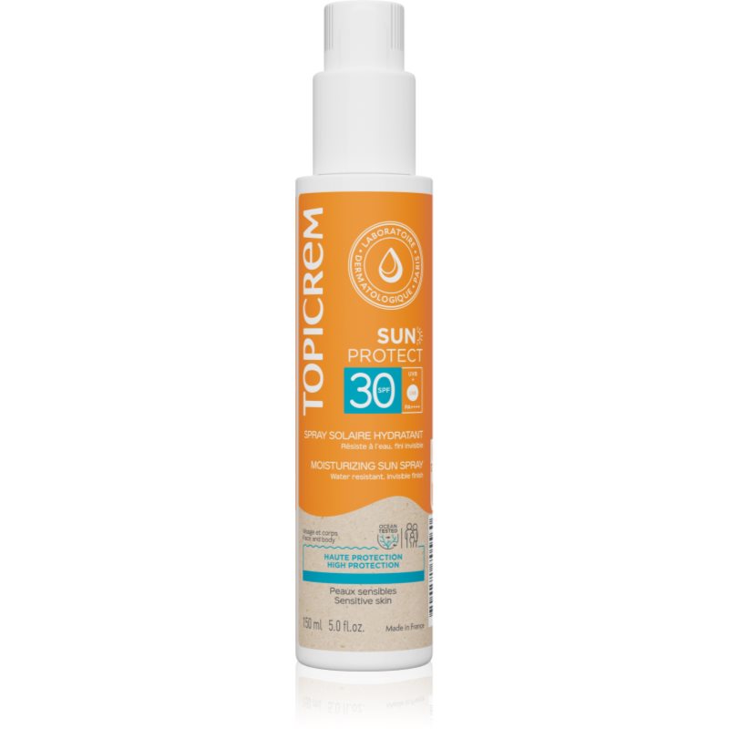 Topicrem Sun Protect Moisturizing Sun Spray spray ochronny z efektem nawilżającym SPF 30 150 ml
