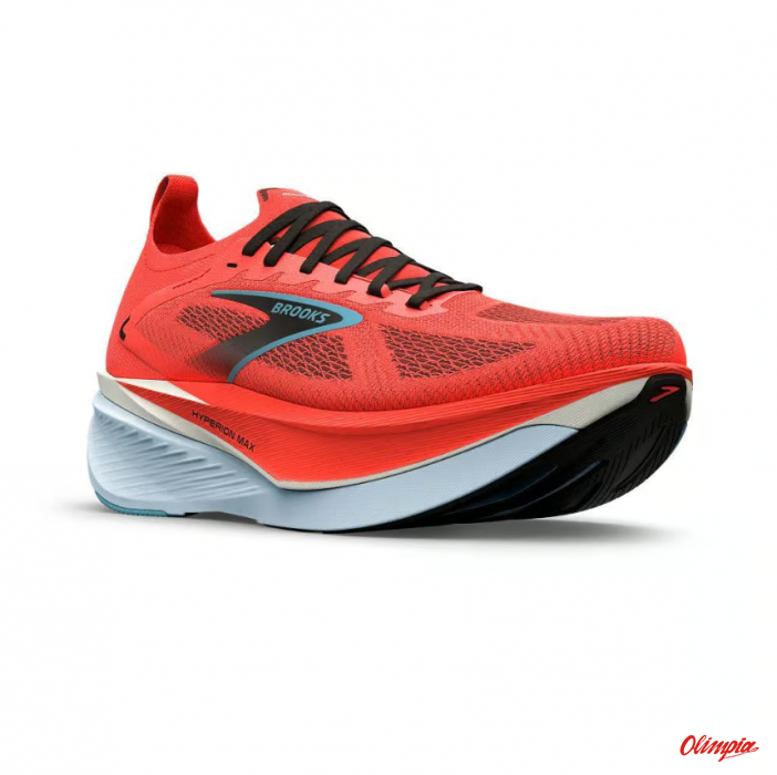 Męskie buty do biegania Brooks Hyperion Max 3 D670 - Czerwone