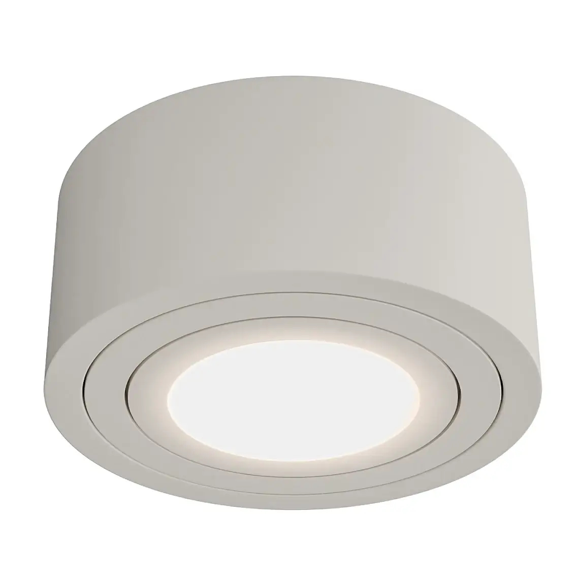 Metalowa lampa sufitowa Rullo Toupe Mini IP44 OR86294 LED 6W 3000K tuba szara