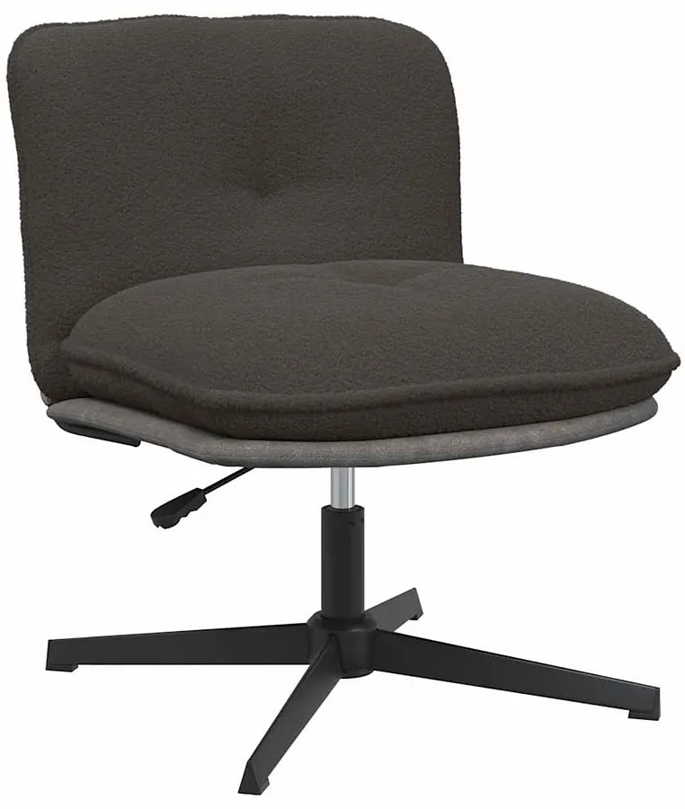 Elior Czarny minimalistyczny fotel obrotowy - Zing