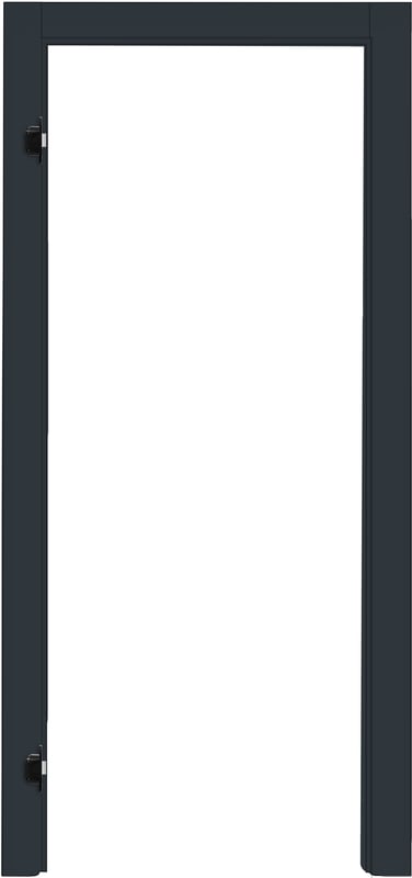 Ościeżnica regulowana bezprzylgowa do skrzydeł Rumba 70 lewa Granat 100 - 140 mm Voster