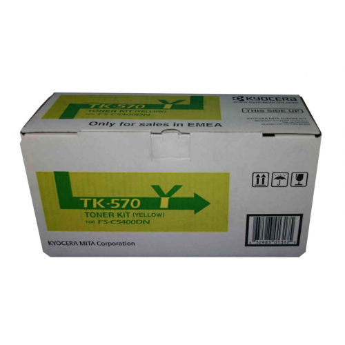 TK-570Y KYOCERA MITA FS-C5400DN TONER KIT ŻÓŁTY