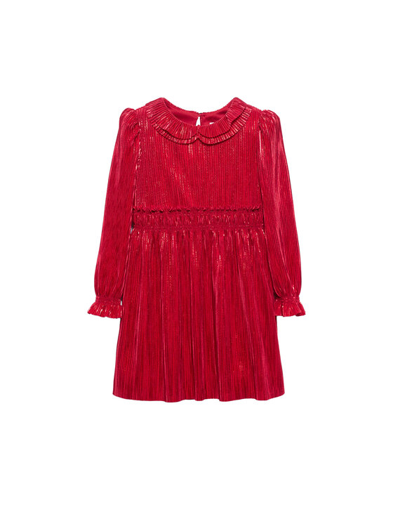 Abel & Lula Sukienka elegancka 5530 Czerwony Regular Fit