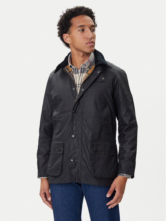 Barbour Kurtka przejściowa Ashby MWX0339NY92 Granatowy Regular Fit