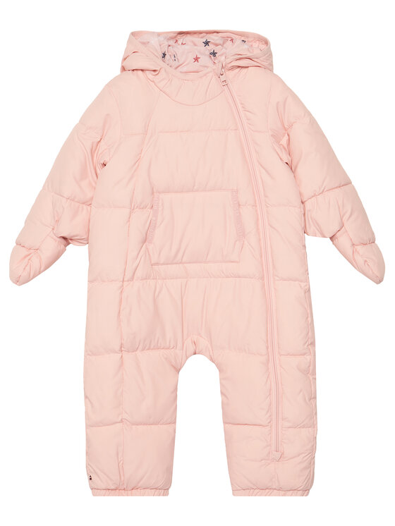 Tommy Hilfiger Kombinezon zimowy KN0KN01908 Różowy Regular Fit