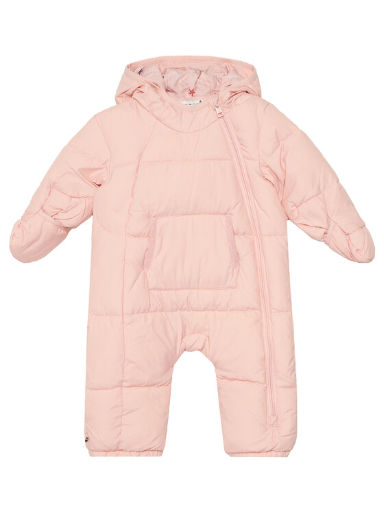 Tommy Hilfiger Kombinezon zimowy KN0KN01908 Różowy Regular Fit