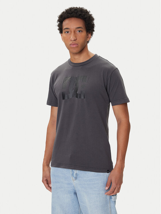 DC T-Shirt Star ADYZT05374 Czarny Regular Fit