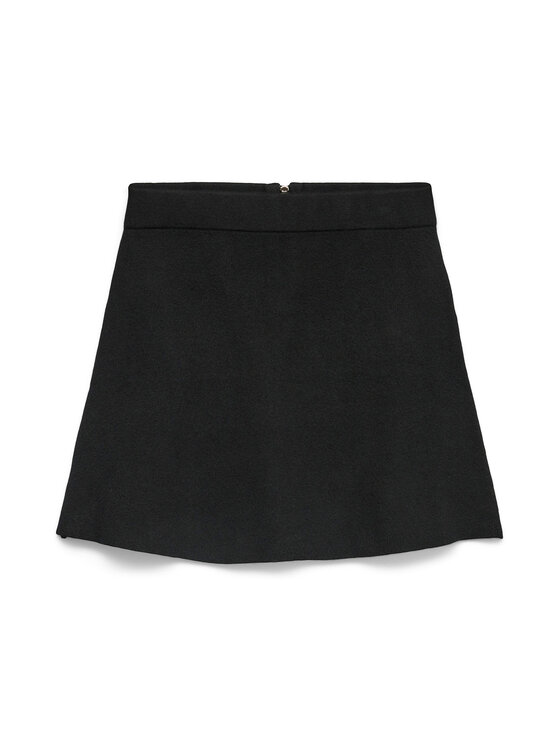 Vero Moda Spódnica mini Saba 10325944 Czarny Regular Fit