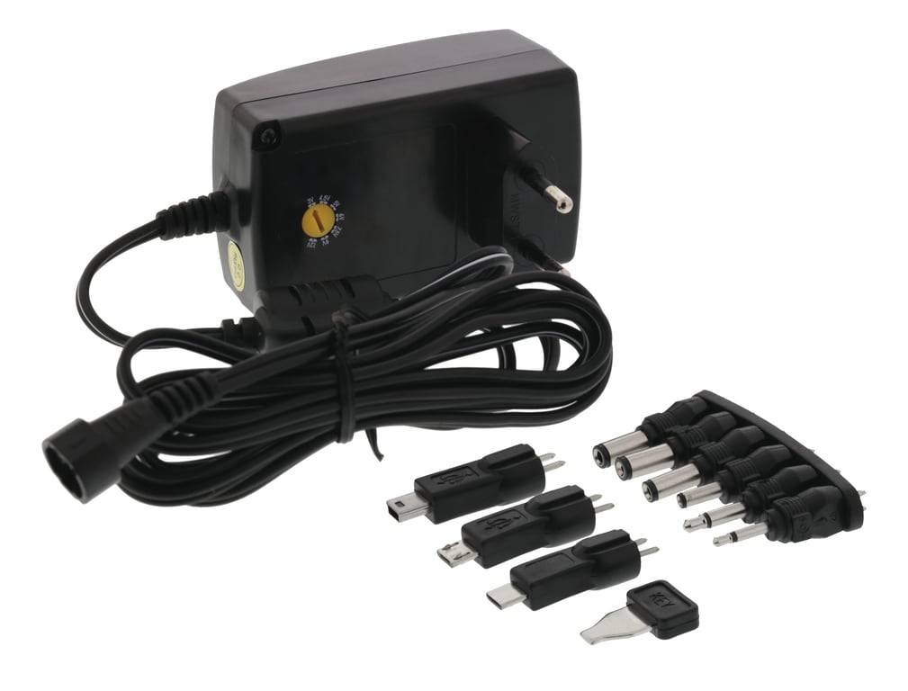 Nordic Quality 222992 adapter zasilający/ inwentor Wewnętrzna 27 W Czarny