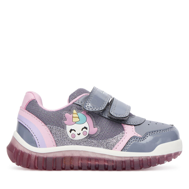 Sneakersy Geox B Lightyloo B5661A 002AS C1006 Szary