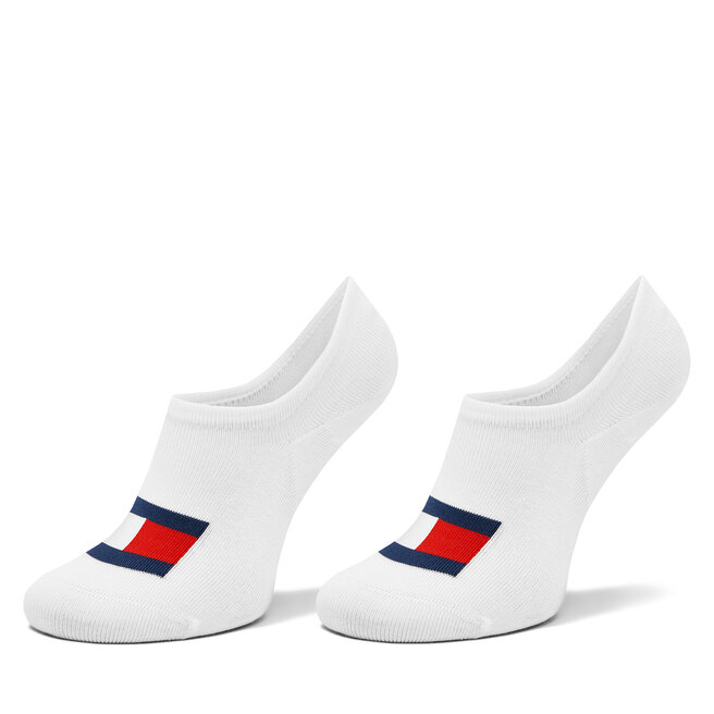 Skarpety stopki unisex Tommy Hilfiger 701228224 Biały