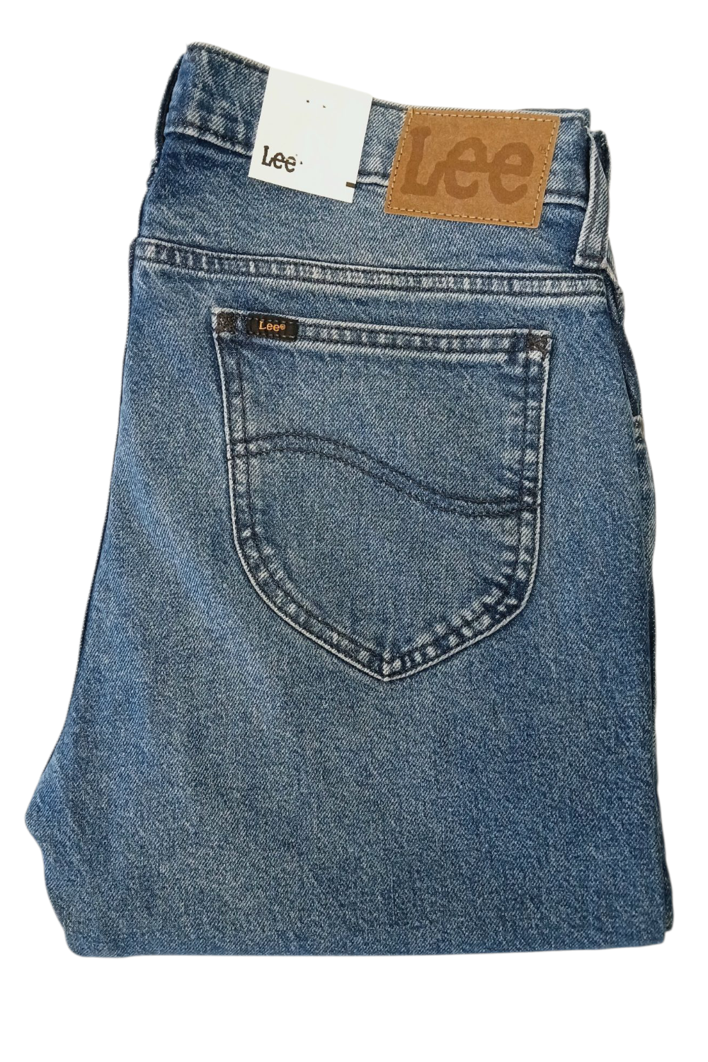 LEE RIDER SLIM BLUE ABYSS JEANSY MĘSKIE sec