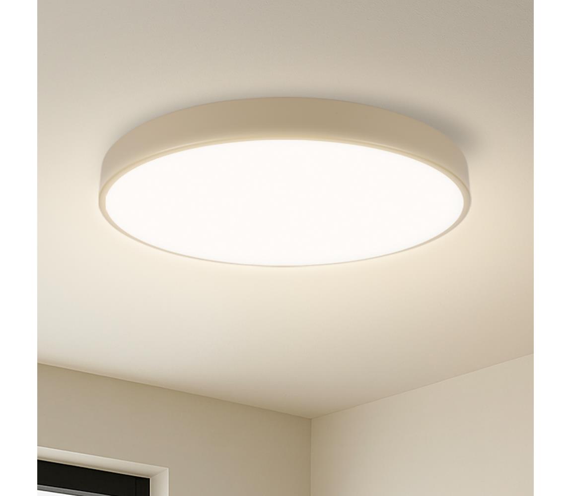 Brilagi - LED Lampa sufitowa ściemniana POOL SMART LED/60W/230V średnica 50 cm Wi-Fi Tuya beżowa + pilot