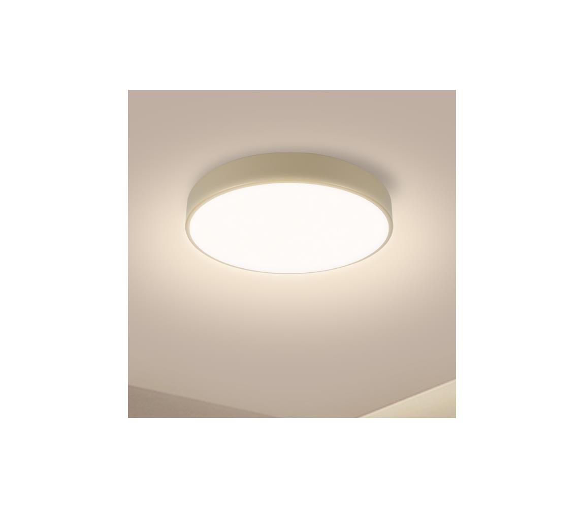 Brilagi - LED lampa sufitowa z dimmerem POOL LED/36W/230V 3000-6000K średnica 30 cm beżowa + pilot