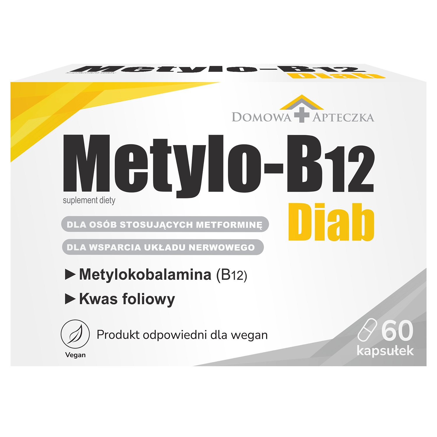 Metylo-B12 Diab, 60 kapsułek