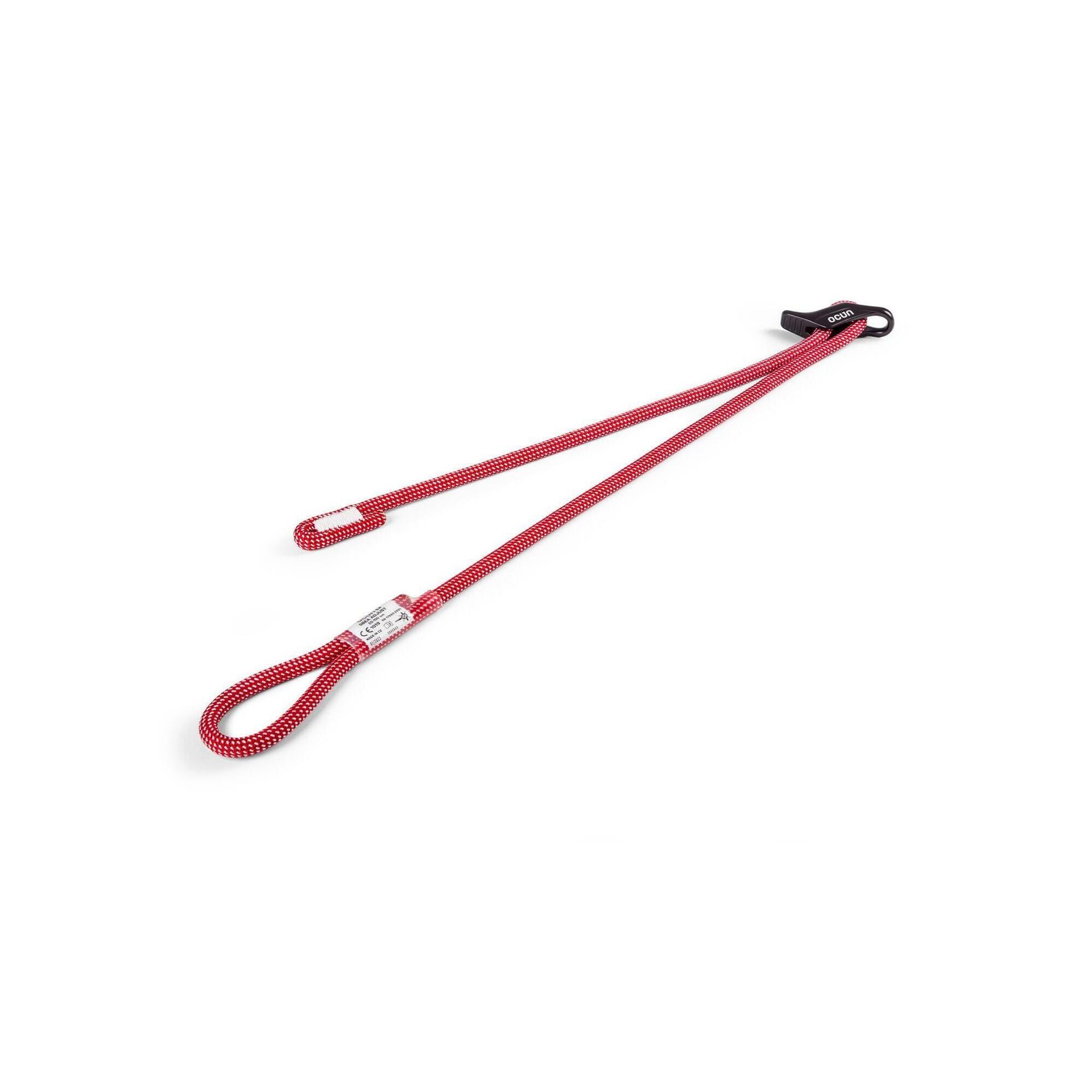 Lonża Ocun Sbea Adjust 20-100 cm - red/white