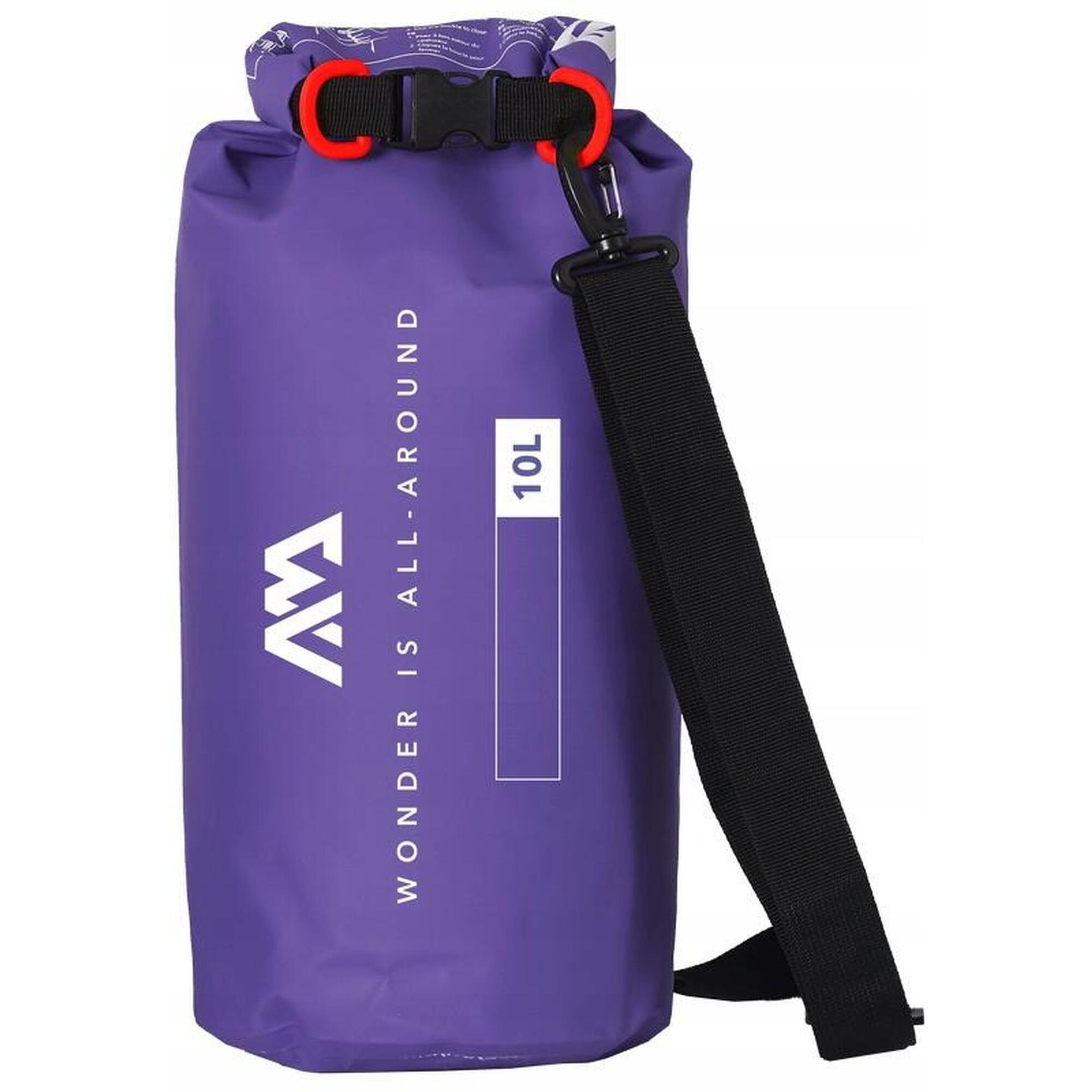 Worek wodoszczelny Aqua Marina Dry Bag 10L Purple