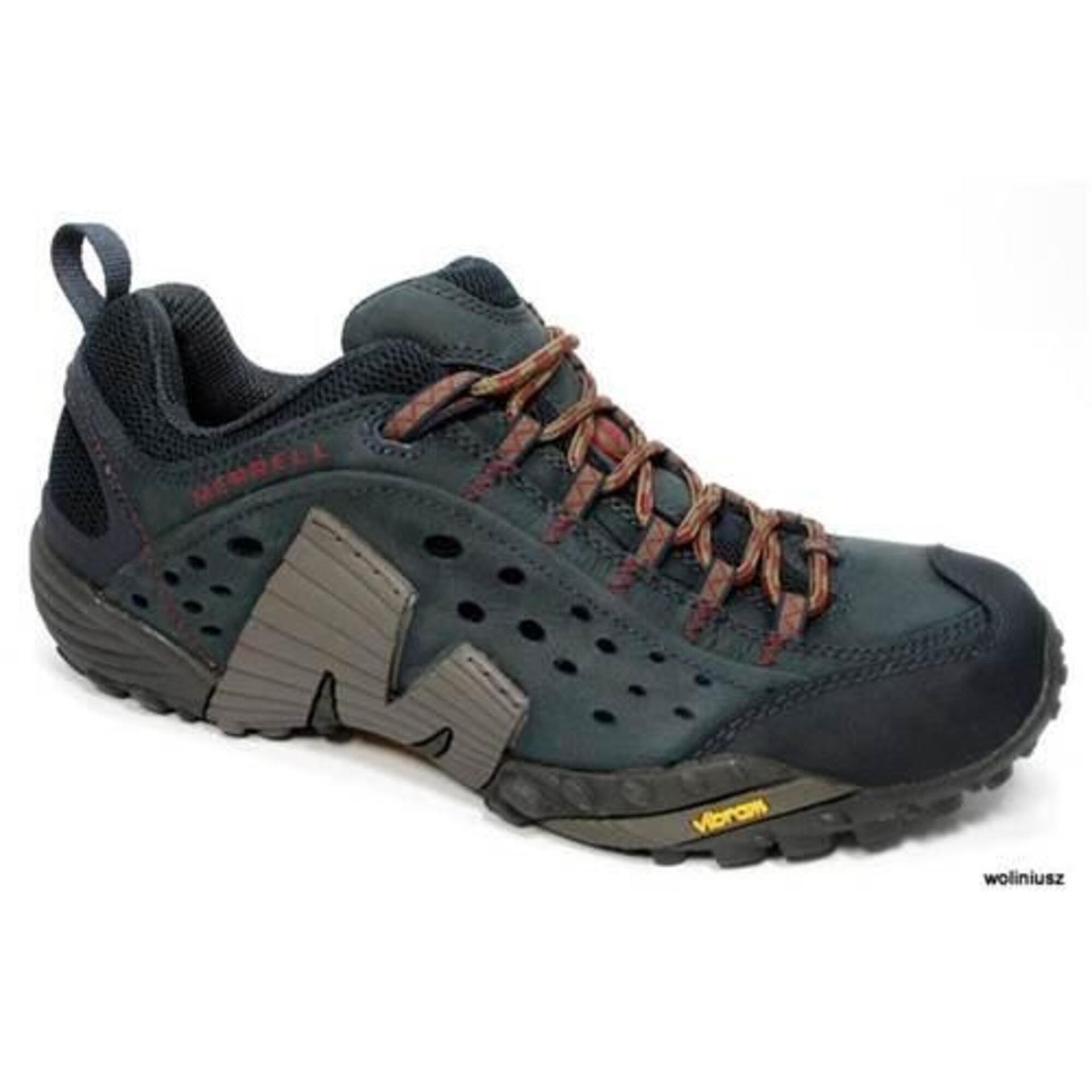 Merrell Męskie buty trekkingowe Intercept, Niebieskie skrzydło, 43.5 EU