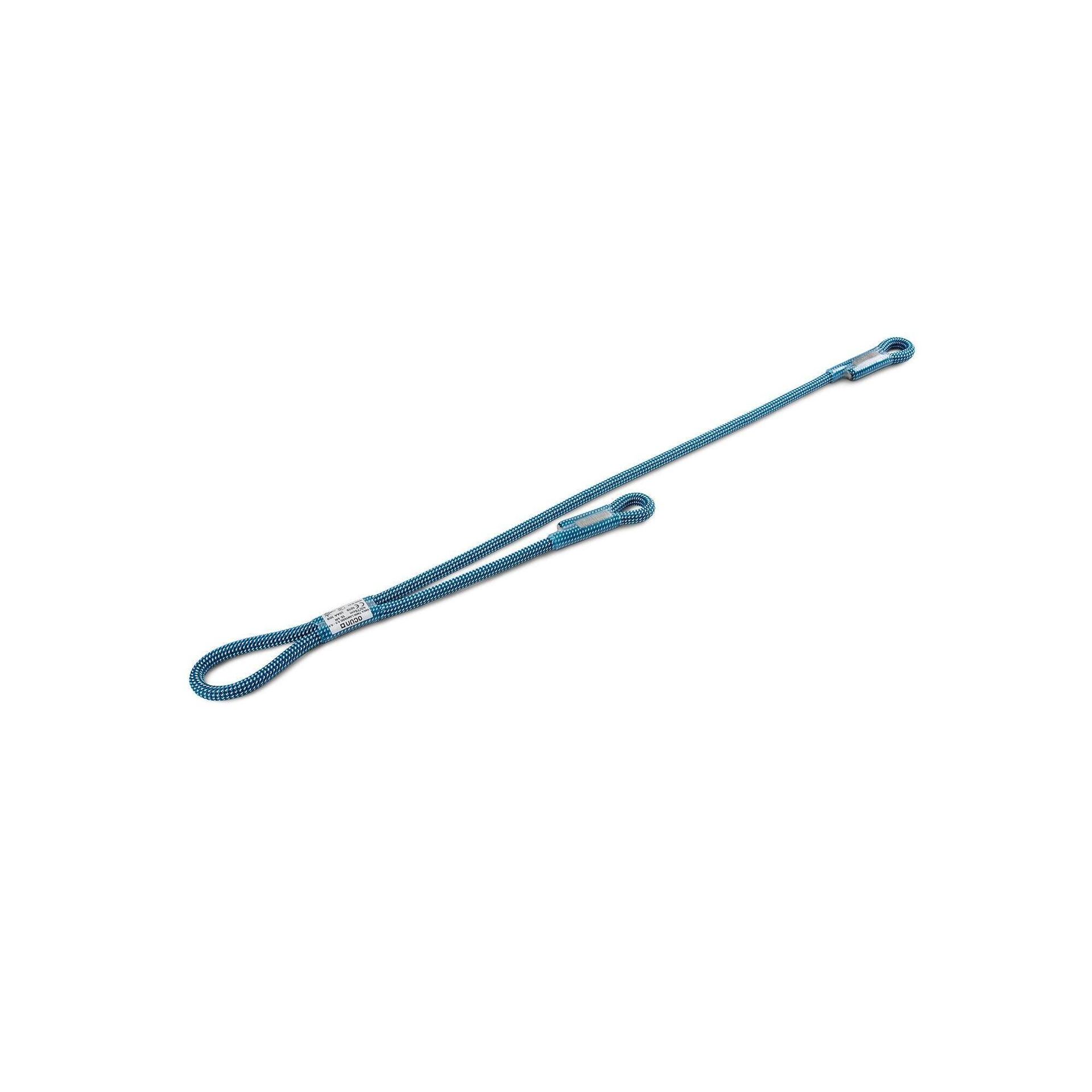 Lonża Ocun Sbea Twin Lanyard 9,5 mm 40/75 cm - blue/white