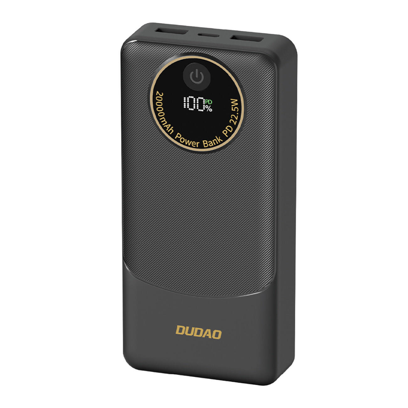 Dudao K12Pro 22,5W PD 20000mAh USB-A, USB-C - biały