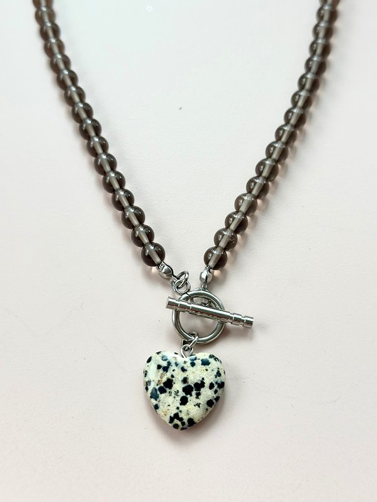 Naszyjnik z sercem Toggle