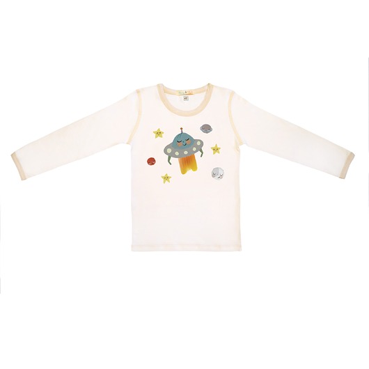 T-shirt dziecięcy z ufoludkiem