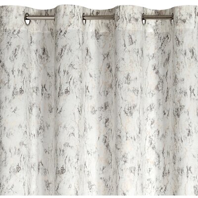 Zasłona EUROFIRANY Kornelia 140 x 250 cm Kremowo-złoty