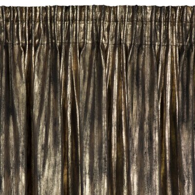 Zasłona EUROFIRANY Emilia 140 x 270 cm Czarno-szampański