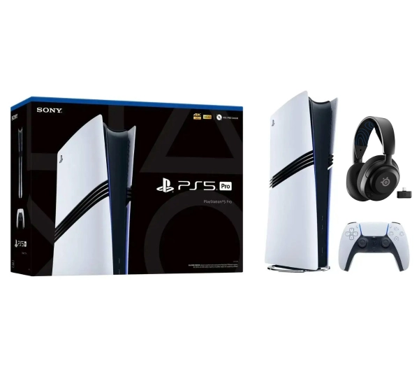 Sony PlayStation 5 Pro PS5 2TB + Słuchawki SteelSeries Arctis Nova 5P Wireless