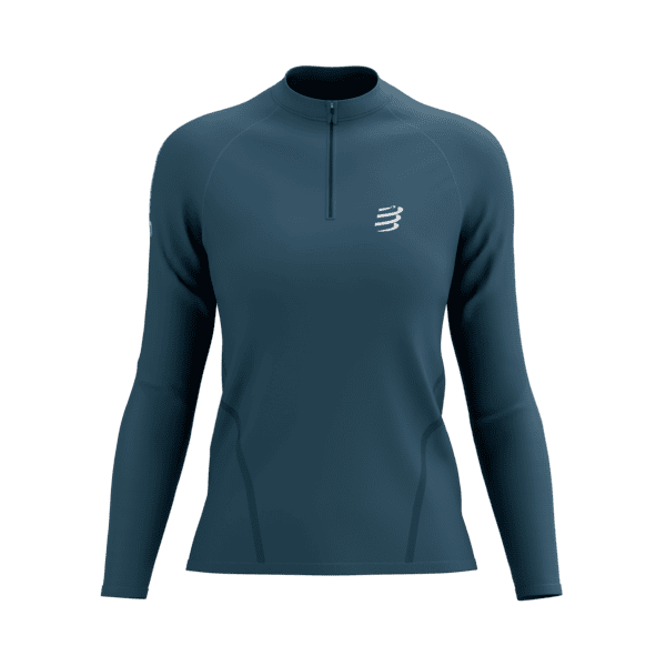 COMPRESSPORT Koszulka biegowa damska TRAIL HZ LS T-SHIRT stargazer