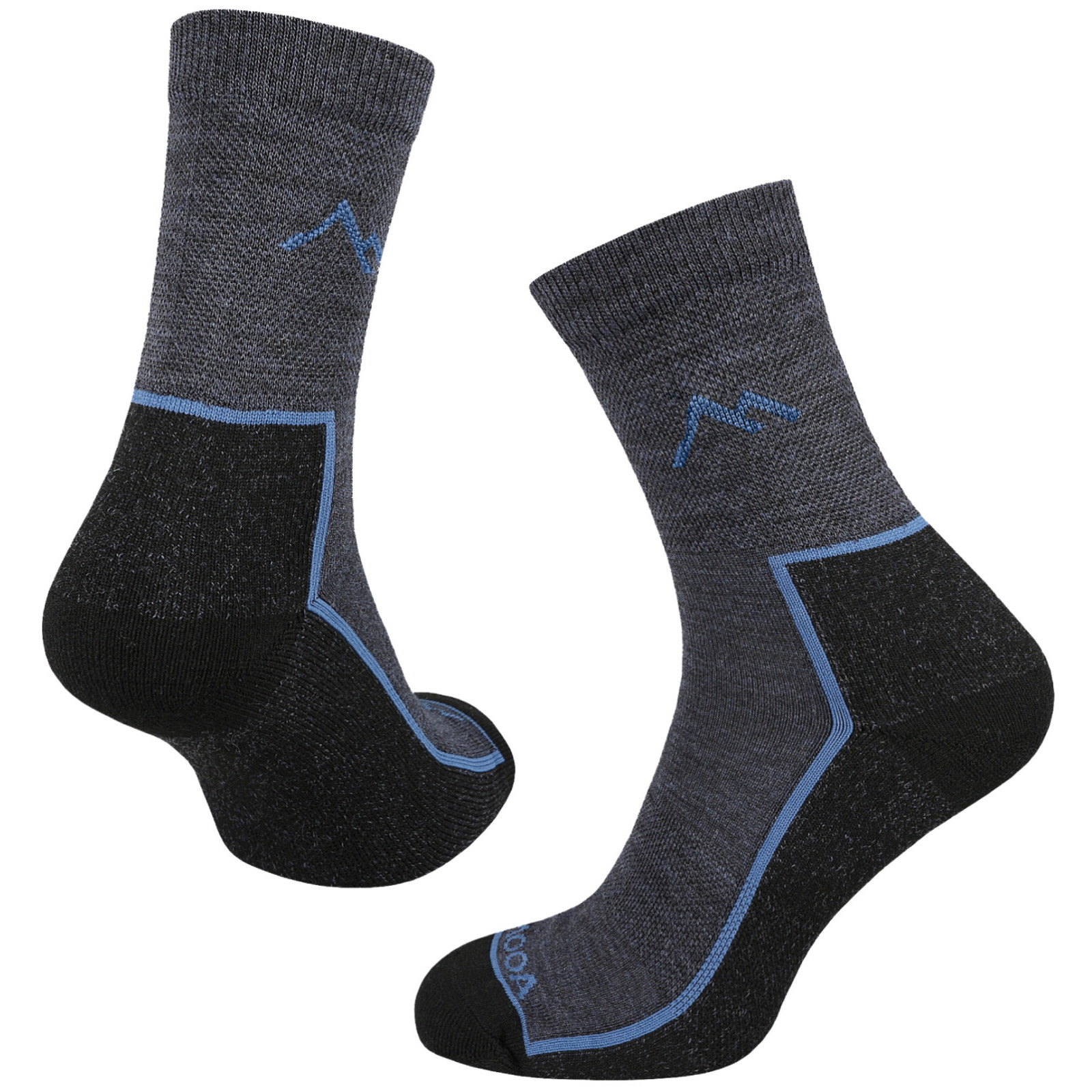 Skarpetki MOOA Merino Mountain Rozmiar skarpet: 39-42 / Kolor: niebieski