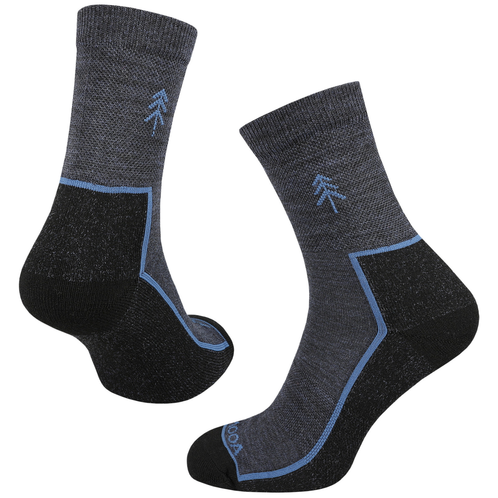 Skarpetki MOOA Merino Forest Rozmiar skarpet: 39-42 / Kolor: niebieski