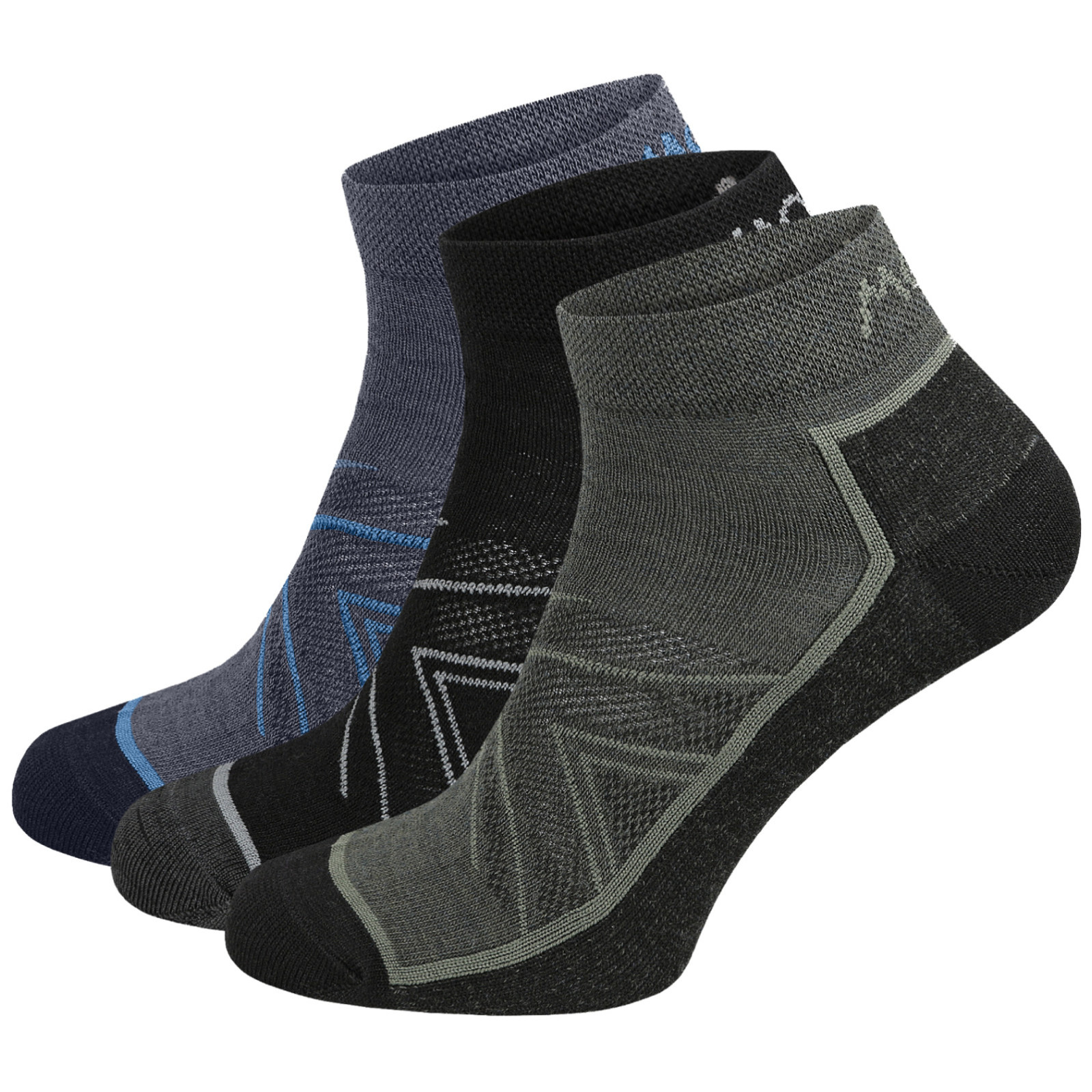 Skarpetki MOOA Merino Adventure Low 3-pack Rozmiar skarpet: 39-42 / Kolor: mix1