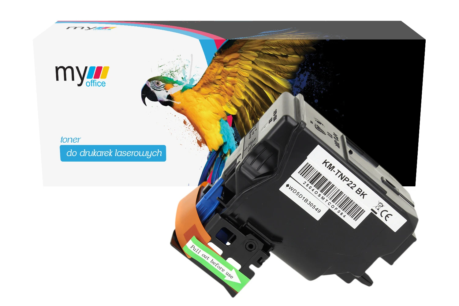 Toner TNP-22K (A0X5152) do Konica Minolta certyfikowany zamiennik marki My Office z dożywotnią gwarancją