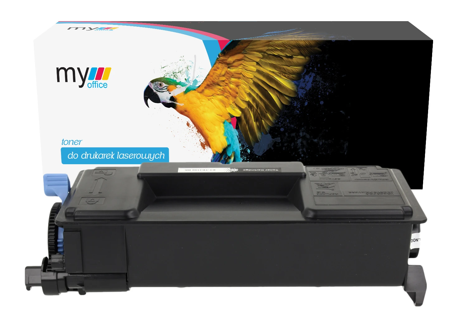 Toner TK-3150 BK (1T02NX0NL0) do Kyocera certyfikowany zamiennik marki My Office z dożywotnią gwarancją