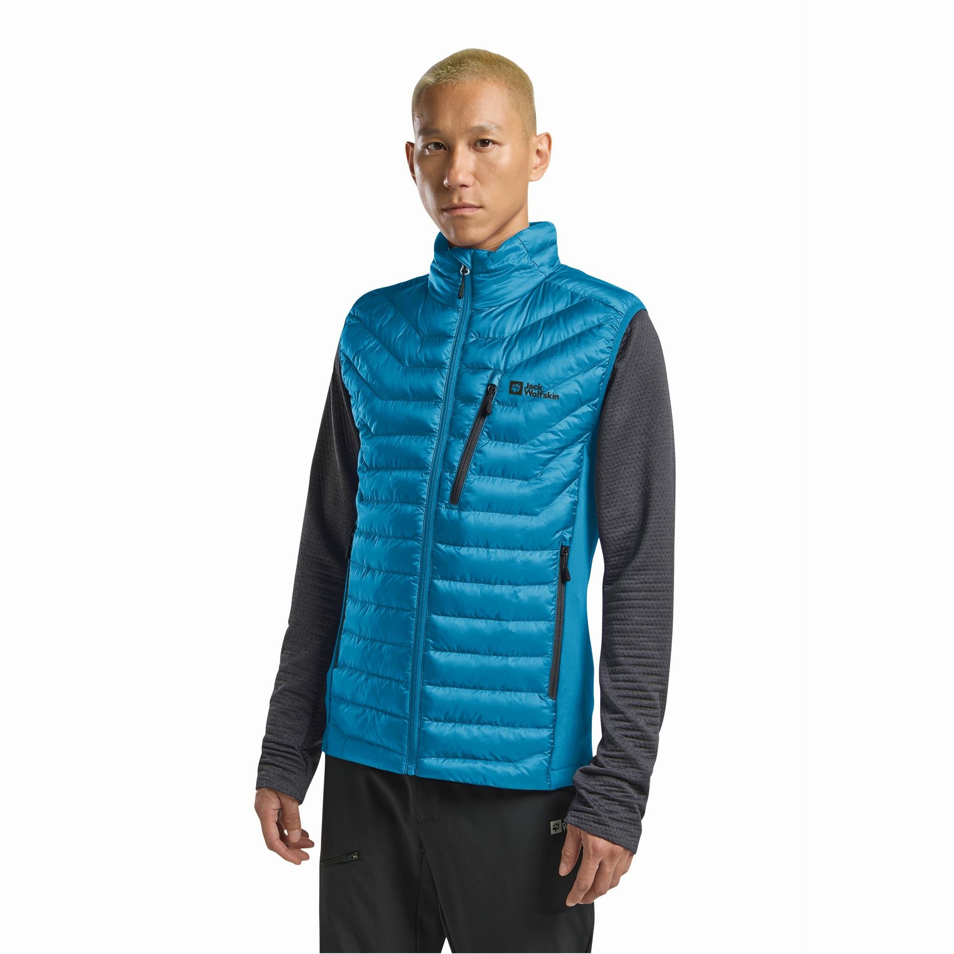 Męska kamizelka Jack Wolfskin ROUTEBURN PRO INS VEST M aurora blue - XL