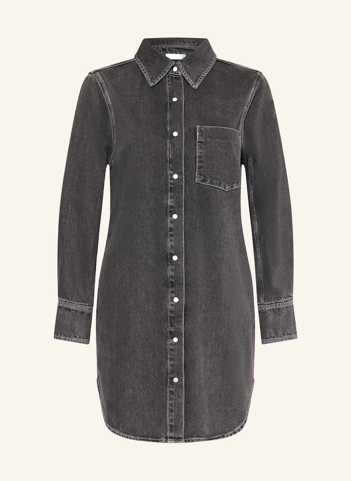 Lala Berlin Sukienka Jeansowa Dakota grau