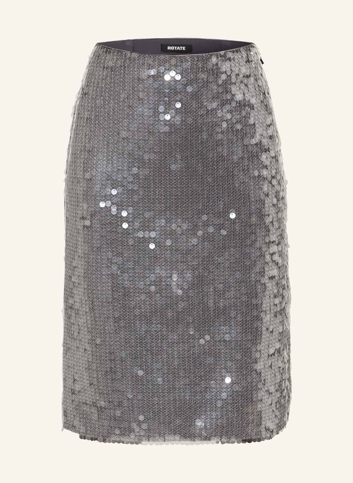 Rotate Spódnica Z Cekinami schwarz