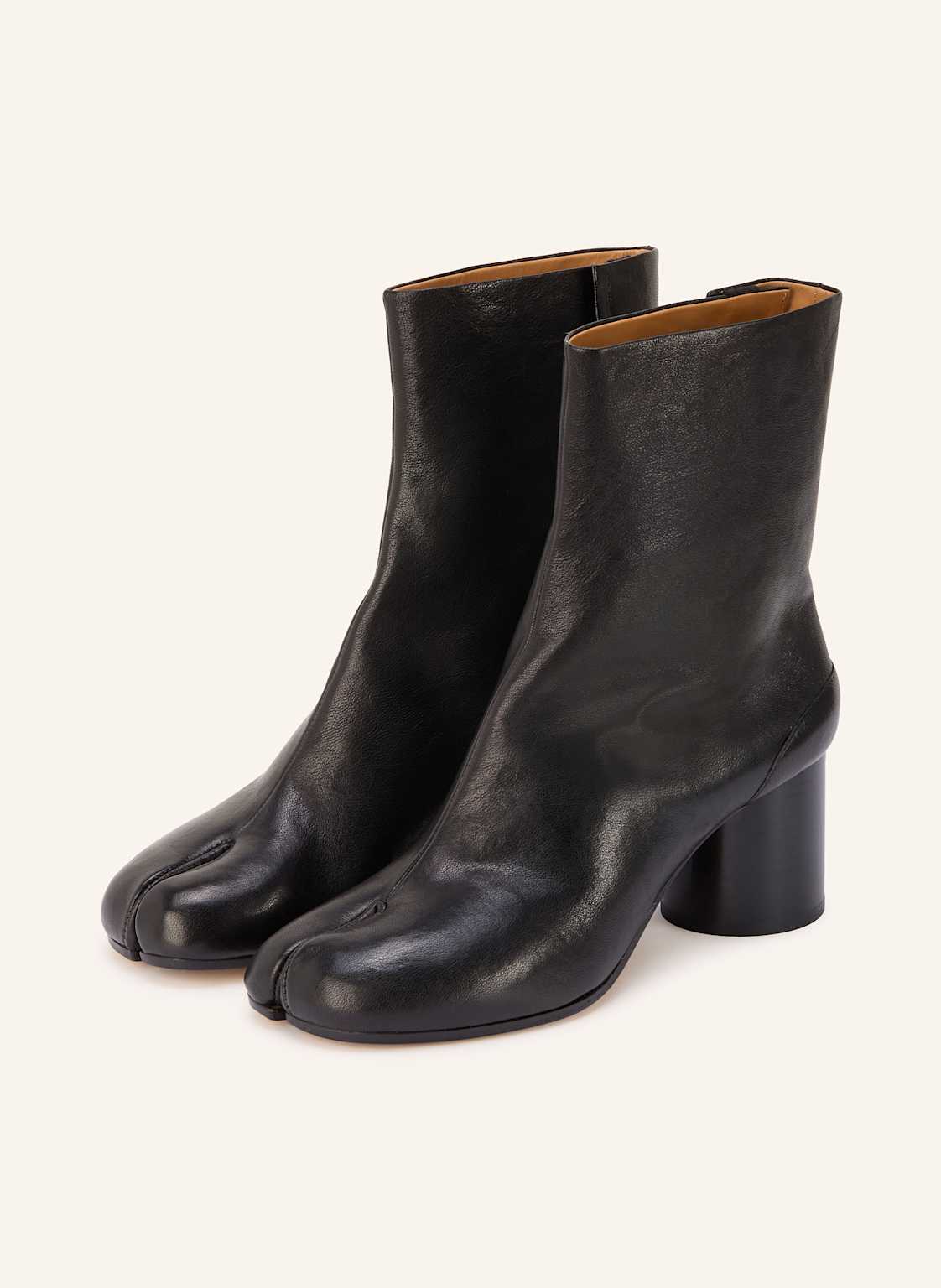 Maison Margiela Botki Tabi schwarz