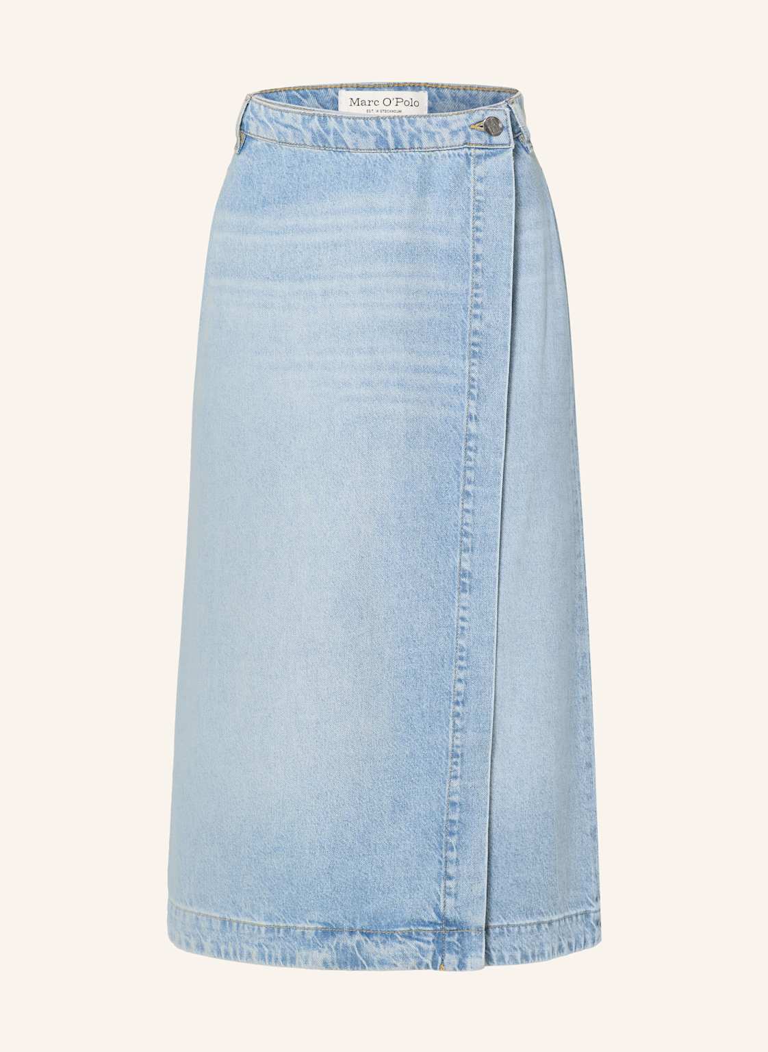 Marc O'polo Spódnica Jeansowa blau