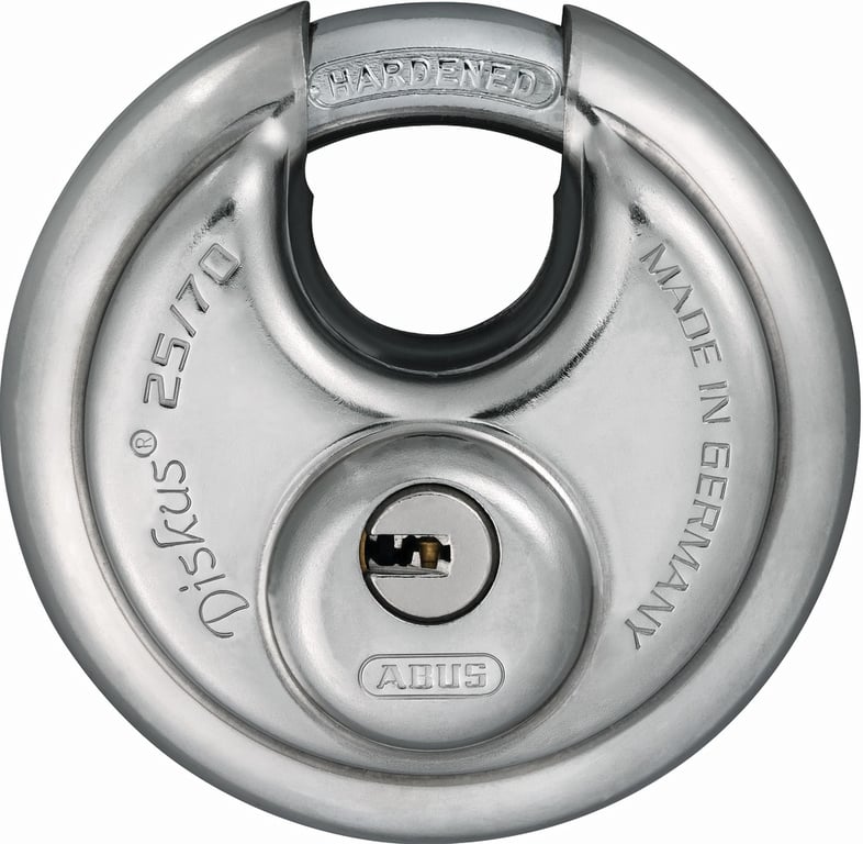 ABUS 25/70 kd. Kłódka w kształcie dysku 1 szt.