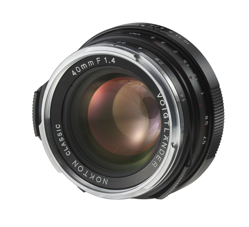 Voigtländer Nokton 40 mm f/1.4 VM Leica M czarny
