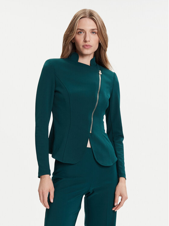 Rinascimento Marynarka CFC0125220003 Zielony Slim Fit