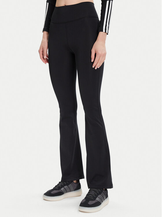 adidas Legginsy All Me Essentials JW7667 Czarny Flare Fit