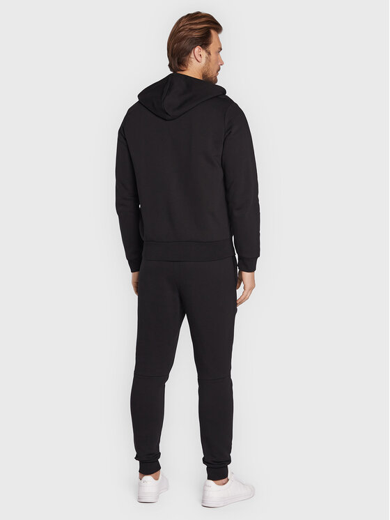 Lacoste Dres WH2528 Czarny Regular Fit