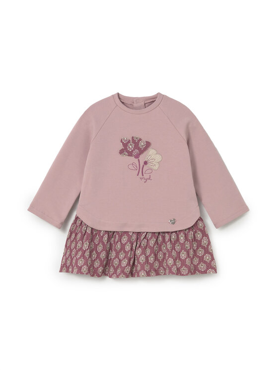 Mayoral Sukienka codzienna 2914 Różowy Regular Fit